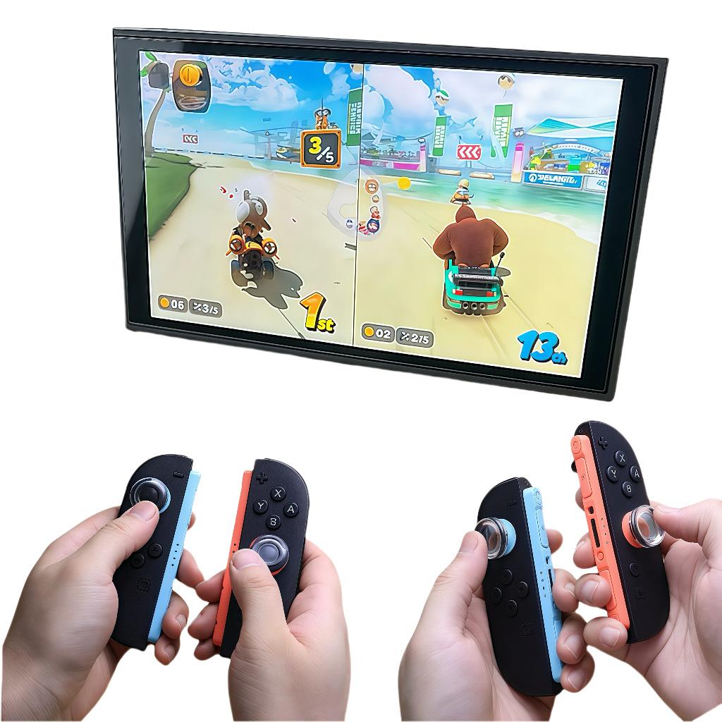 Joystick Cap Liquid Silicone Protective Cap Suitable For Switch2 Game Console Controller Transparent Controller Crystal Cap