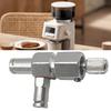 Coffee Maker Steam Valve Adapter Lightweight Aluminum Alloy for Easy Handling