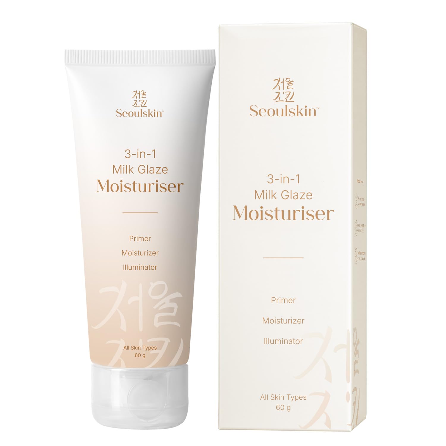 Seoulskin 3 vienā piena glazūras sejas