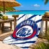 Arema Football club Printed Microfiber Beach Towel, Soft And Absorbent, Quick-Dry, Ideal for Summer Travel, Beach Essential, Swimming Pool