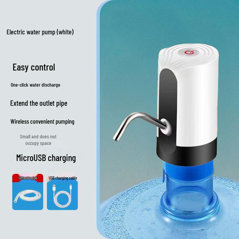 Rechargeable Electric Water Dispenser - Automatic Household Mineral Water Pump
