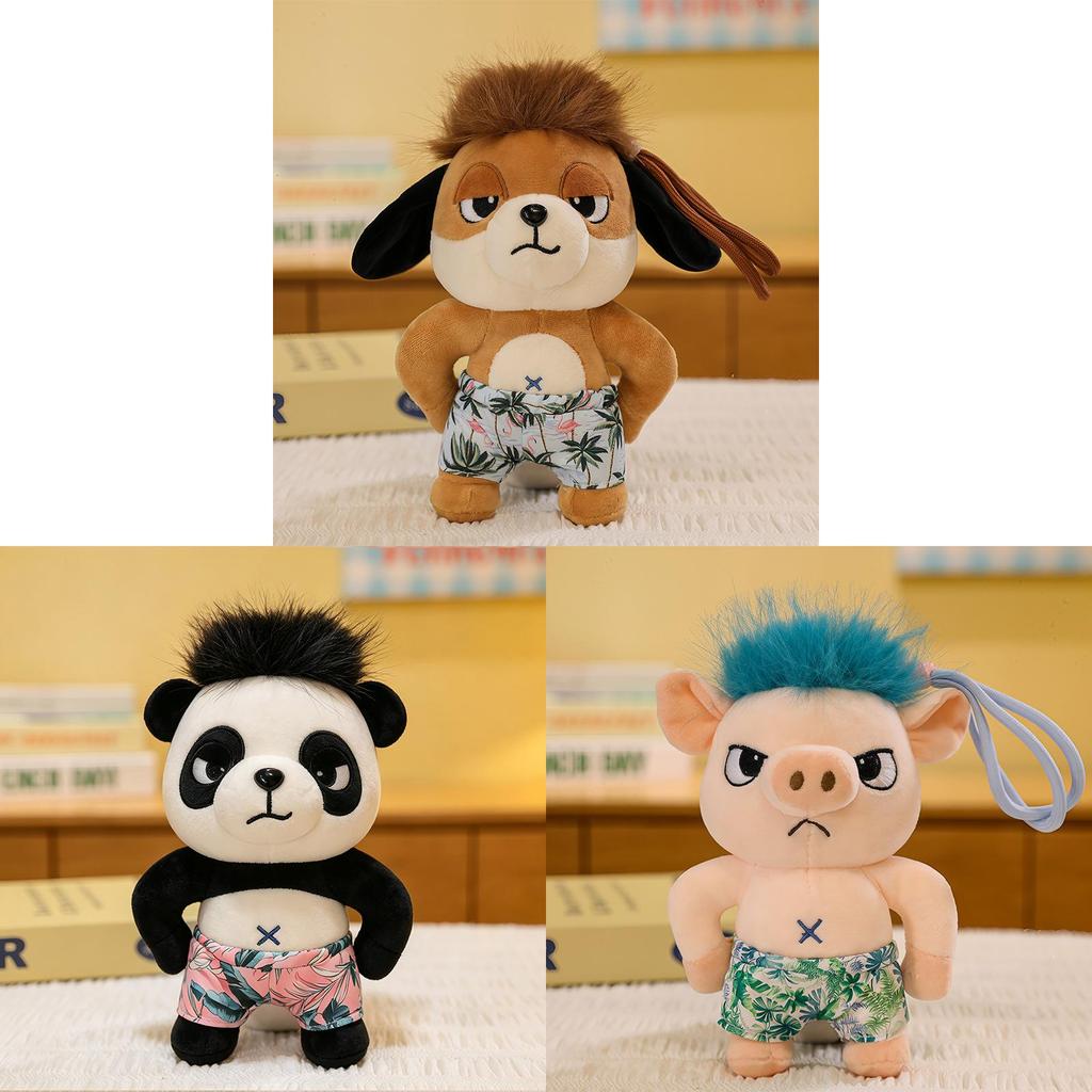 Peluche Animale Carino Animale da Collezione Per Bambini e Ragazzi