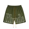 Herren Casual Shorts mit Logo-Print, Elastischer Bund mit Kordelzug, Nylonshorts, Sommer Streetwear Strand Badehose
