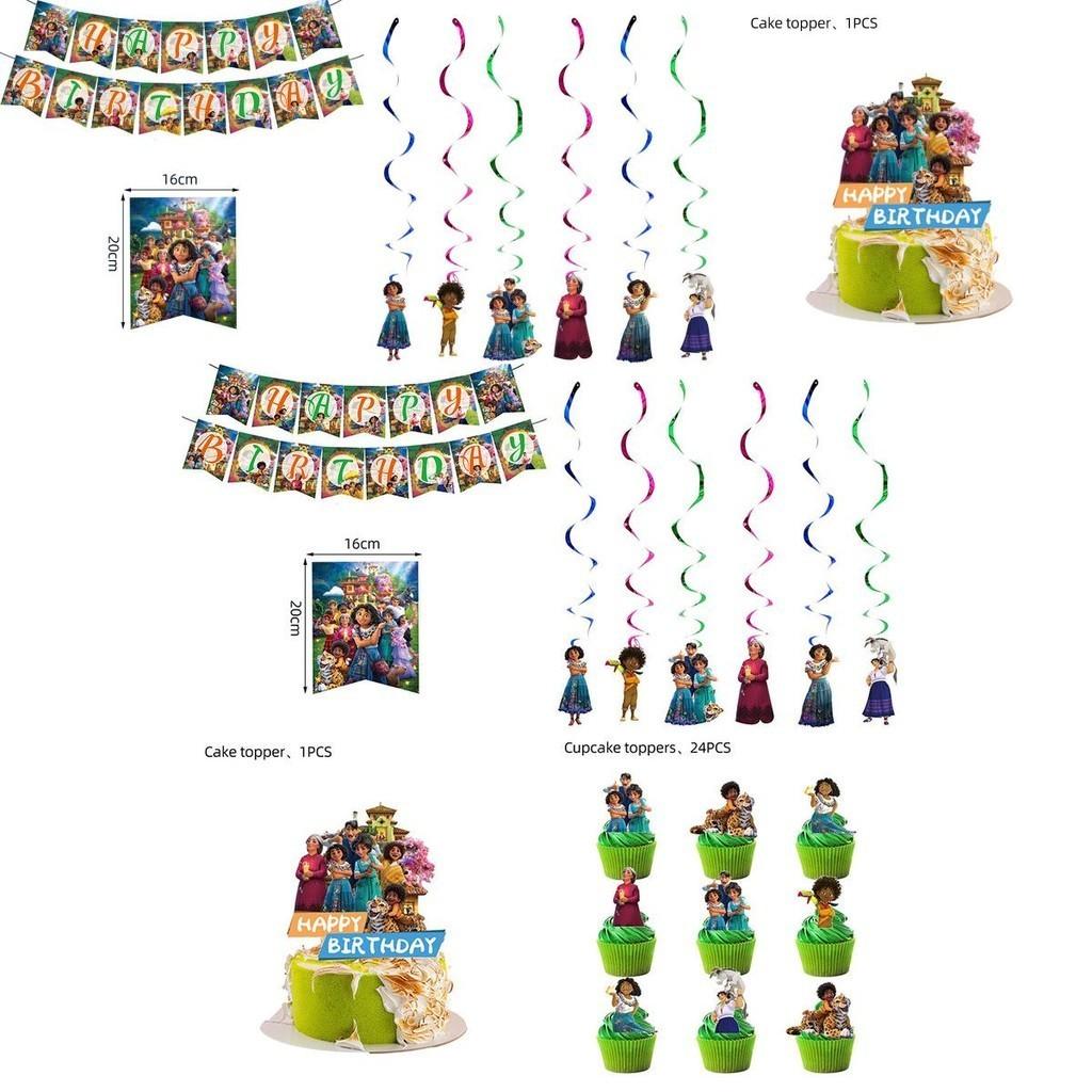 Vibrant Encanto Party Decorations Set- Make Your Child's Birthday Memorable!