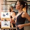 Crystal Buckle Bluetooth Earbuds S6: Clip-on Wireless Earbuds with Long Battery Life for Huawei