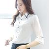 Korean Fashion Women Shirts White Shirt Women Long Sleeve Shirts Tops Office Lady Basic Shirt Blouses Woman Blouse