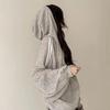Thin Linen Jacket Fashion Ladies Jacket Sunscreen Clothing Retro Loose Long-sleeved Knitted Cardigan