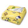 Soft Blanket Airplane Travel Tamagotchis Digital Pet  Throw Blanket  Flannel Bedspread For Outdoor Print Sofa Bed Cover