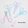 Compact Foldable Stainless Steel Scissors for Travel, Fishing, Students, and Outdoor Use