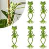 Green Frog Plant Clip Cute Plant Stand Gardening Gadgets Fixator for Flowers Vines Stem Holder Garden Accessories Plant Rack ZYF