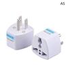 Adaptador de Enchufe Universal para Viajes Internacionales Multifunción Au Uk Us a Eu Tipo E/F Francia España Enchufe Eléctrico Ac