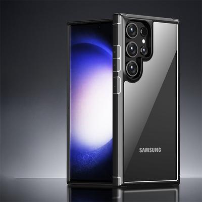 Suitable for Samsung S24ultra Mobile Phone Case New Anti Fall S24pro Protective Case Transparent S24