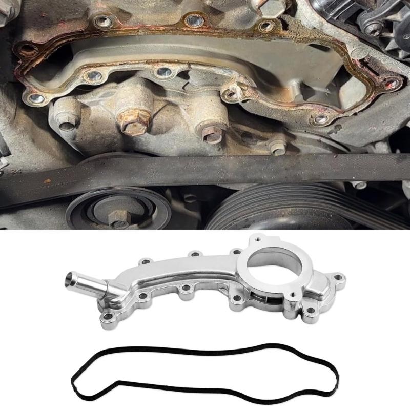 Motor Kühler Wasserauslass Kühlmittelrohr Thermostatgehäuse Anschluss für 11-20 300 2013-20 1500 3.6L