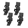 4Pcs Pull Door Strap End Repair Kit with 8 Screws for Lincoln Town Car 2003-2011