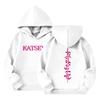 Children's Long-sleeved Loose Pullover Letter-printed Hooded Sweatshirt