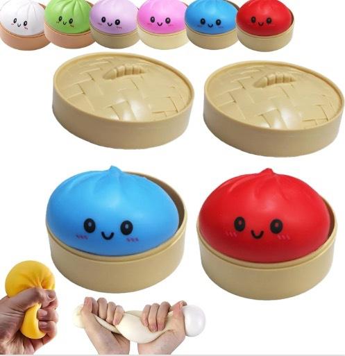 Simulation Barbecue Bag Toy Cute Food Decompression Bun Ins Pinch Music Douyin Internet Celebrity Same Vent Artifact
