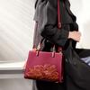 New Chinese-style embroidered red bag, bridal wedding bag, high-end crossbody handbag for middle-aged women and mothers
