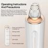 Non Damaging Pores Electric Pore Cleaning Adjustable Power Beauty Device  Facial Treatment