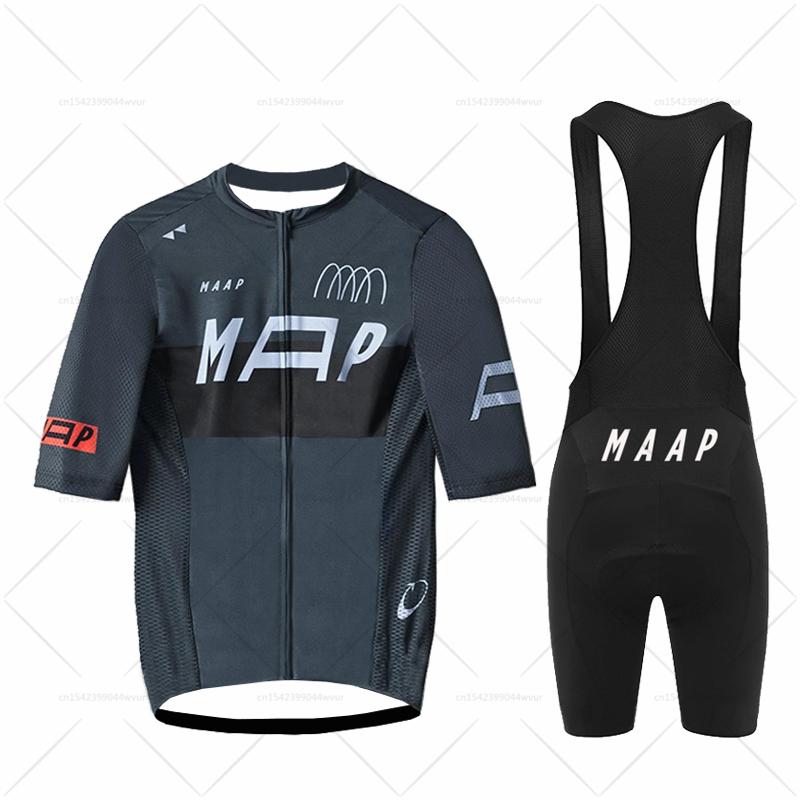 

2023 летние комплекты для велоспорта MAAP, рубашка для шоссейного велосипеда, дышащая спортивная велосипедная одежда, одежда для горного велосипеда, униформа для езды, мужская униформа с коротким рукавом