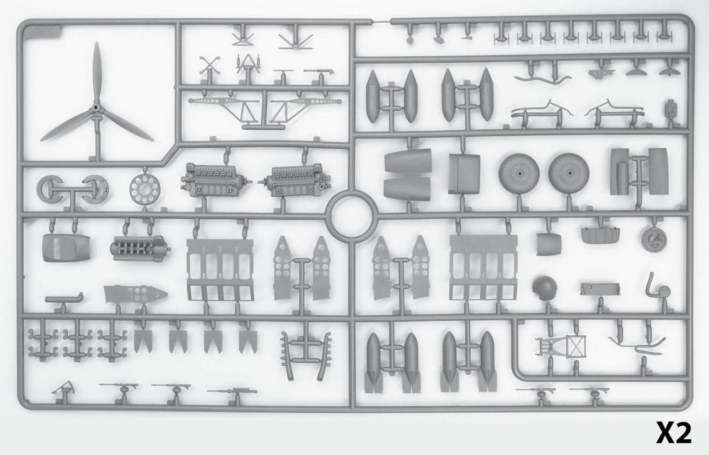 ICM World War II Romanian Air Force Heinkel Plastic Model Kit 48266 1/48 He111H-3