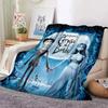 Horror Braut Corpse Decke Weiche Warme Überwurfdecke für Bett Sofa Queen Size Halloween Dekoration Gruselige Filmdecke Geburtstagsgeschenke