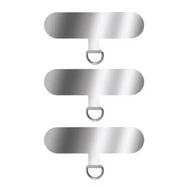 Xiaomi Parche de Correa Universal de Metal para Teléfono Móvil, Correa de Muñeca Cruzada, Pestañas de Sujeción, Cuerda para Colgar, Juntas de Repuesto, Parche de Acero Inoxidable