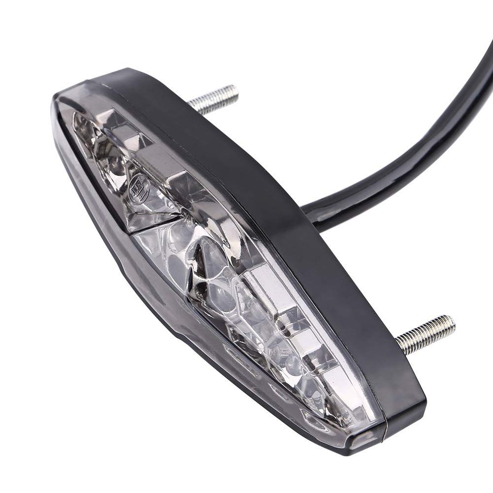 YIBO High Brightness Shockproof Waterproof Tail Lamp Brake Lamp LED Motorcycle Universal DC Red