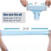 3/6 paia di maniche a braccio fresche con protezione UV per donne e uomini, maniche a braccio UPF 50 6 paia nero + grigio + bianco + beige + blu + rosa