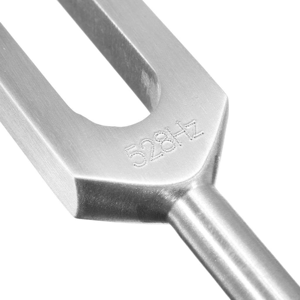 Aluminium Medizinische Stimmgabel Chakra Hammerkugel Diagnostisch 528HZ mit Schlägel Set Nervensystem Testen Stimmgabel Gesundheitswesen