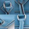 HERMES Atlas 42 Tote Bag Boston bag Blue gene SilverHardware Taurillon Clemence unisex Used