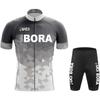 Cycling Suit BORA Tour De France Road Bike Short-sleeved Suit Perspiration and Moisture Absorption Event Breathable and Quick Drying