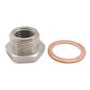Exhaust O2 Oxygen Sensor Spacer Reducer Adapter M18 X 1.5mm To M12 X 1.25mm 2028