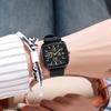 Stable And High-Value Test Watch Shows White, Advanced Sense, Niche Design, Square Unisex