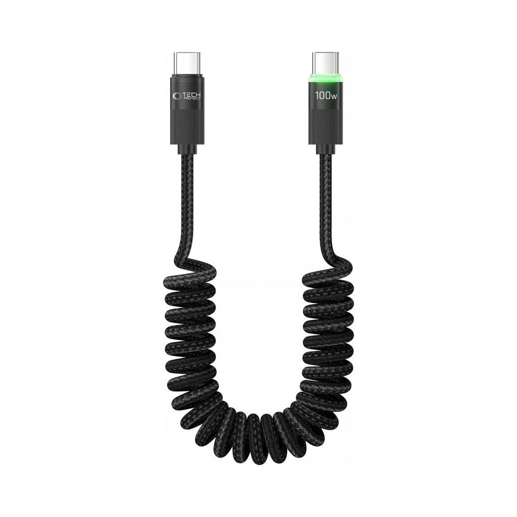 Tech-Protect Usb Type C - Usb Type C Cable 1 Black 100W 1 Pc