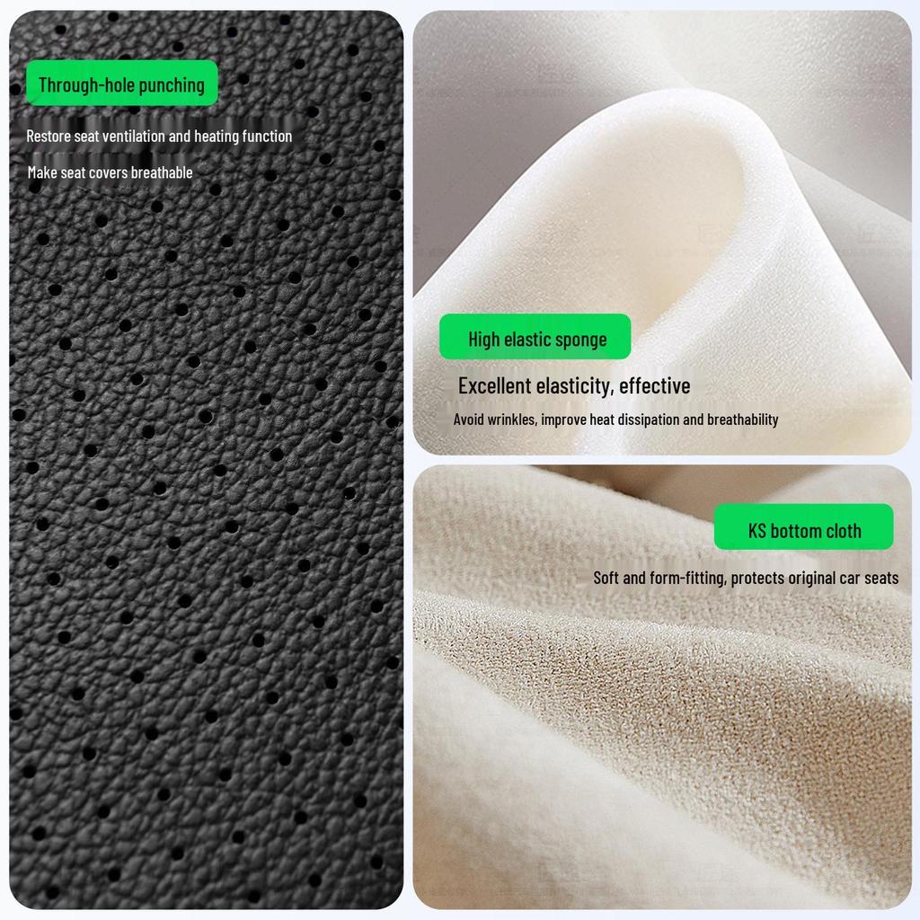 Xiaomi SU7 YU7 Aviation Soft Car Seat Covers - Full Coverage, Comfortable Padding