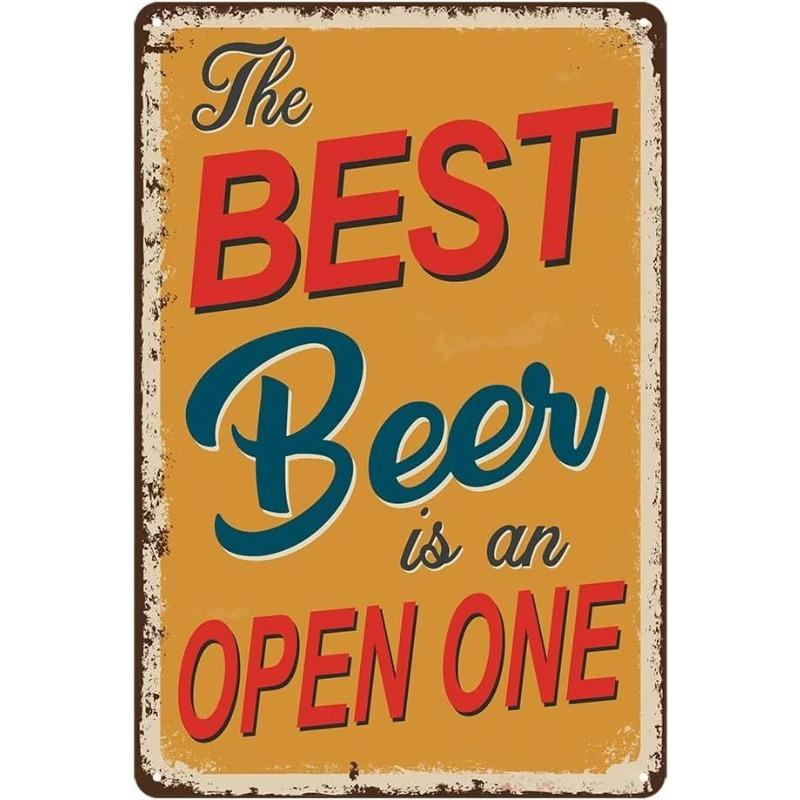 "Live" Word Metal Sign, Retro Wall Art Decor