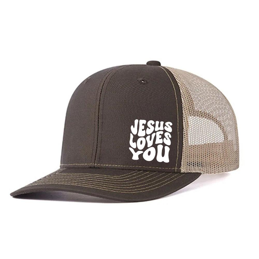 Love You Fashion Hip Hop Casual Men'S And Women'S Mesh Cap Adult Adjustable Cap Sun Hat Baseball Cap