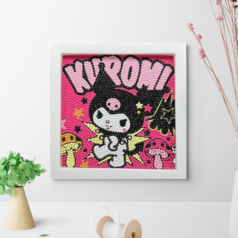 Free Shipping/Cartoon Diamond Painting Children'S Gift Handmade Cross Stitch Framed Diy Bedroom Sticker