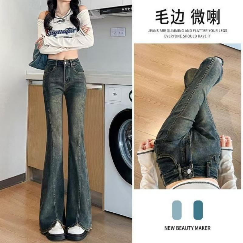 Sugarfunk Jeans Women's Moderate Flared Pants Sugarfunk-183