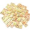100Pcs Wooden Language Toys Letter Alphabet Number English Words Bolcks Kids Educational Toy