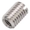 M5 x 0.8mm Pipe Fitting Reducer Adapter Stainless Steel Threaded Insert Sleeve  Repairing