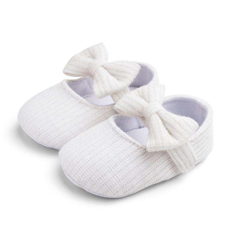 Baby Girl Soft Sole Prewalker Shoes for 0-12 Months - Spring & Autumn Anti-Drop Princess Shoes