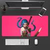 Jinx Mouse Pad Large Gaming Game Table Pad Office Computer Comfortable Thickened Antislip Table Pad
