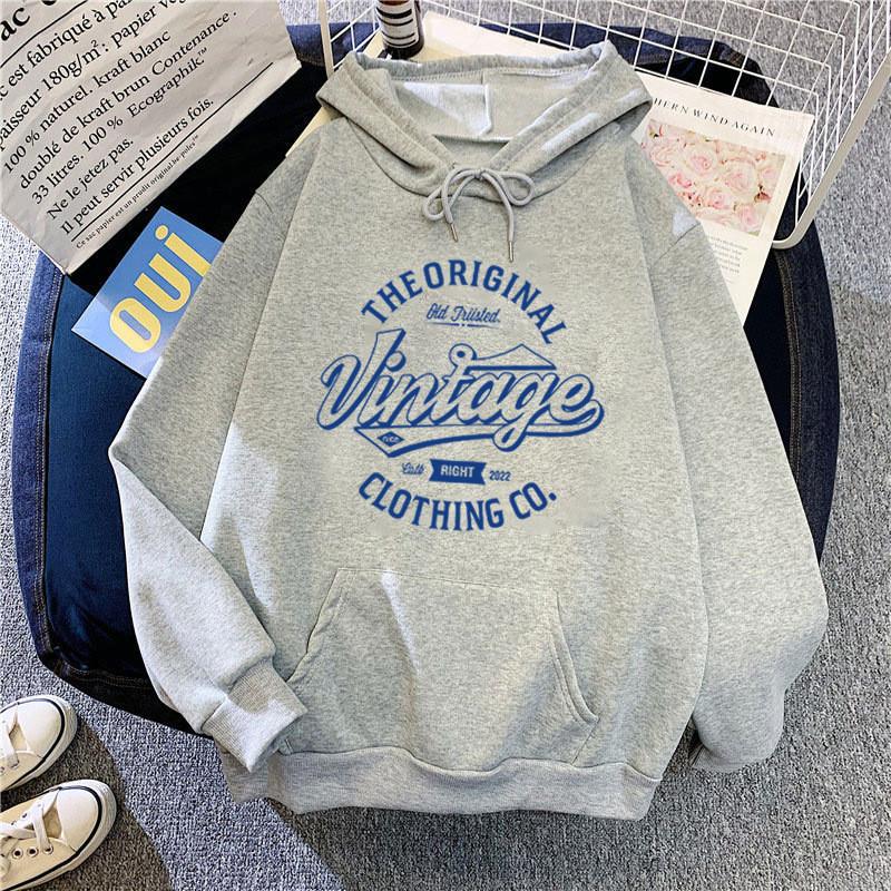 Sweat à capuche surdimensionné d'hiver pour femme avec motif imprimé, polaire épaisse, confort décontracté