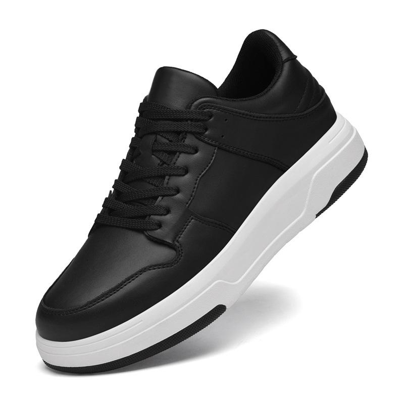 Autumn Men's Invisible Heightening Shoes 8cm Breathable Board Shoes Inner Heightening Men's Shoes Trendy Sports Shoes Casual Board Shoes