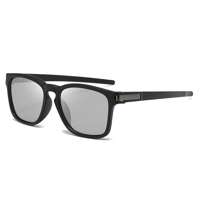 Sports Running Polarized Sunglasses Square Frame Pc Sunglasses Hd Men's Fashion Riding Mirror Fishing Glasses 3233