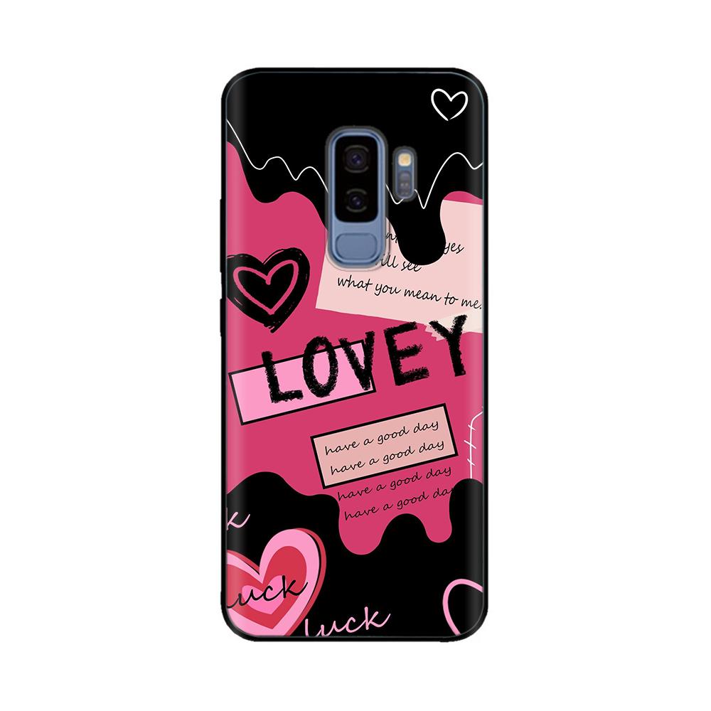 For Samsung S9 Case Color Painted Soft Liquid Silicone Camera Protection Phone Cover For Samsung Galaxy S9 Plus S9Plus S 9 Funda