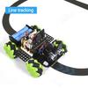 KEYESTUDIO Micro:bit V2 Robot Car 4WD Mecanum Robot Kit for Teens and Adults