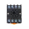 1/5Pcs PF083A Power Relay Base Socket 8 Pins Relay Socket For MK2P AH3 ASY DH48S Rail Mounting