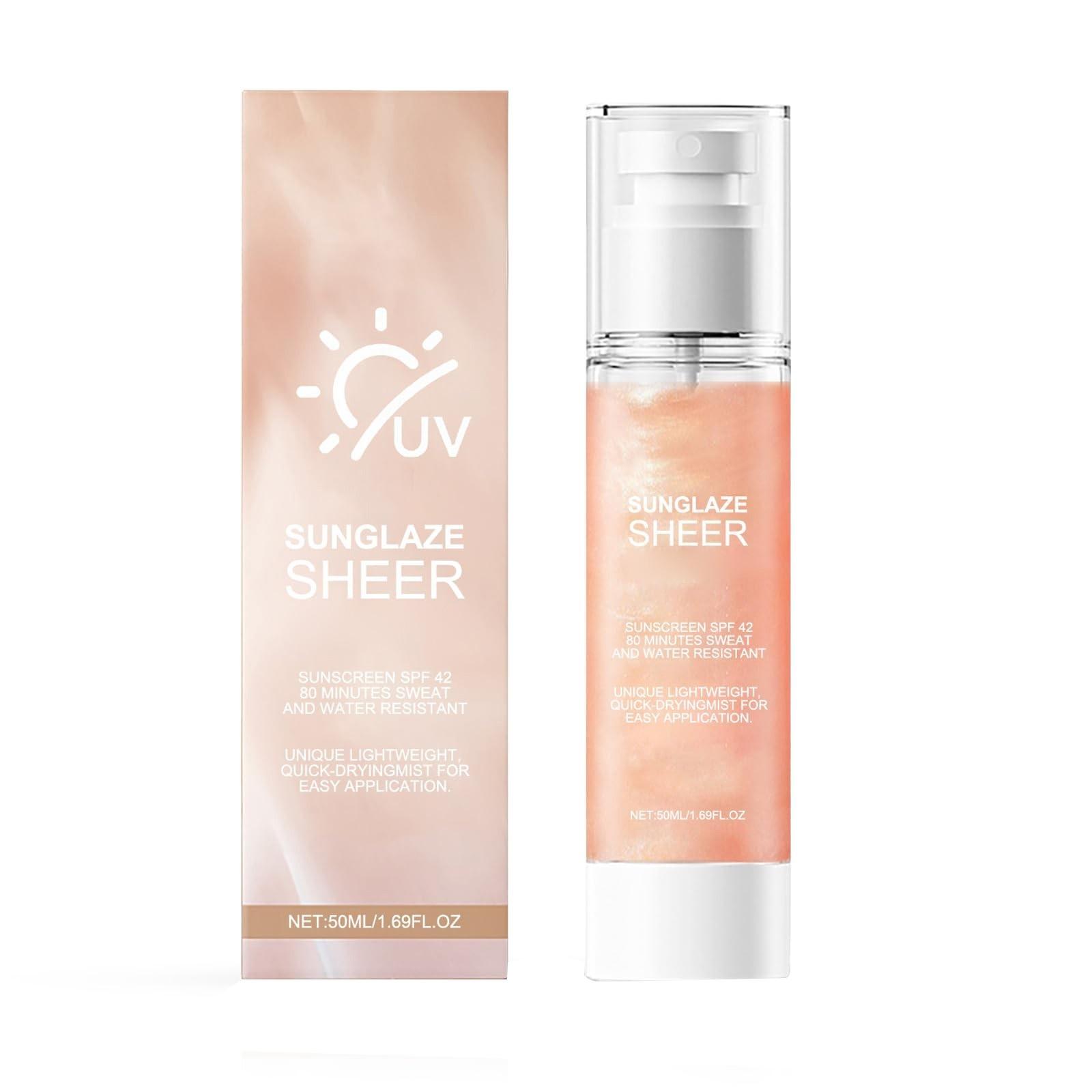 

Освежающий защитный спрей для увлажнения и гидратации летом на открытом воздухе УФ, 50 мл освежающий нелипкий спрей One Size